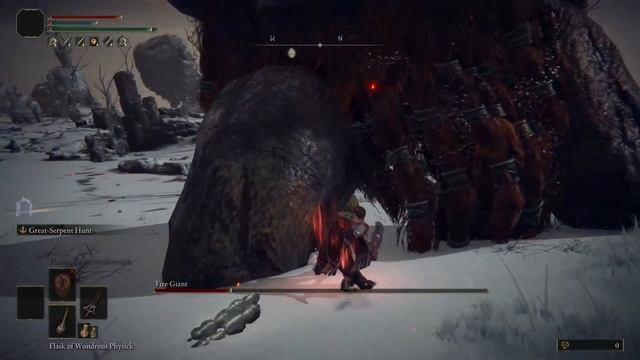 Elden Ring - Fire Giant (RL1, No Damage, Horse, Weapon Art, Blocking, Ranged, Aux, or Spirits) смотреть онлайн