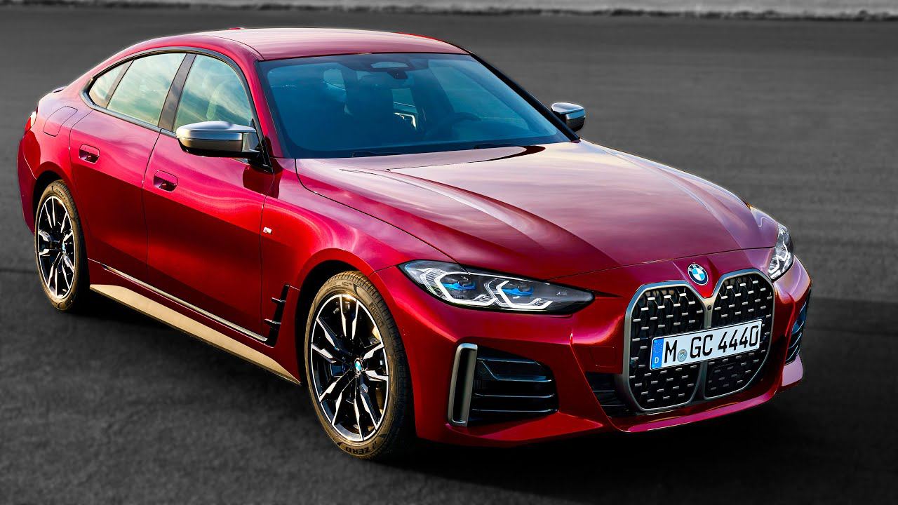 All New BMW 4 series Gran Coupe 2022 - Вождение! смотреть онлайн