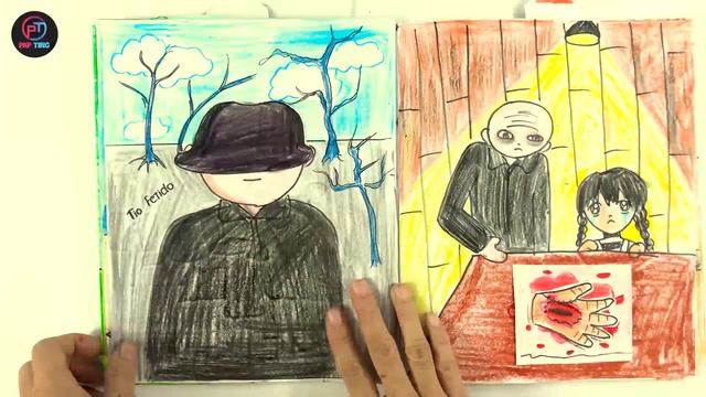 WEDNESDAY ADDAMS FULL 14 GAME BOOK