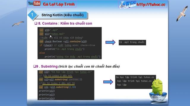 20.6 [ Android kotlin ] giải bài tập string kotlin 21 - đếm chuỗi tôi - tuhoc.cc смотреть онлайн