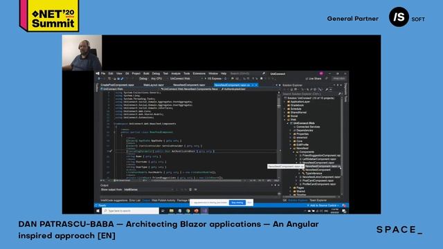Dan Patrascu-Baba, Architecting Blazor applications – An Angular inspired approach [EN] смотреть онлайн