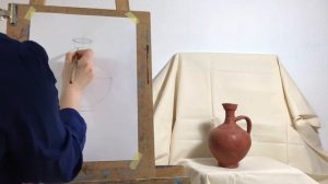 Урок 7 Рисуем кувшин-  Построение формы