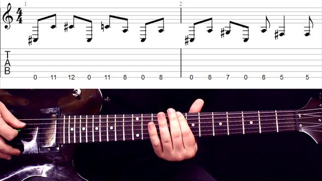 Сверх рифак Deftones - My Own Summer. Разбор. смотреть онлайн