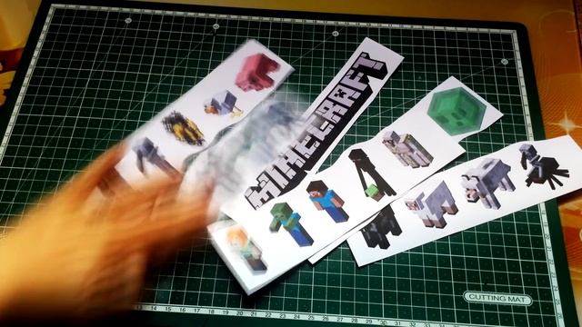 НАКЛЕЙКИ МАЙНКРАФТ СВОИМИ РУКАМИ -  DIY