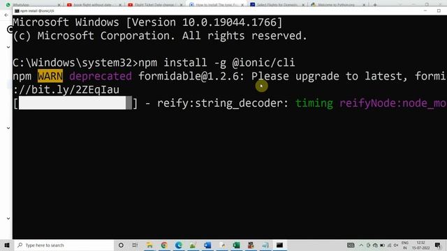 How to install IONIC | Latest version | Nodejs | npm смотреть онлайн