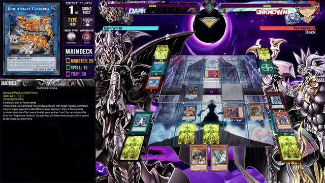 Dark World Ken & Gen | EDOPRO | Replays 🎮 + Decklist ✔️ смотреть онлайн