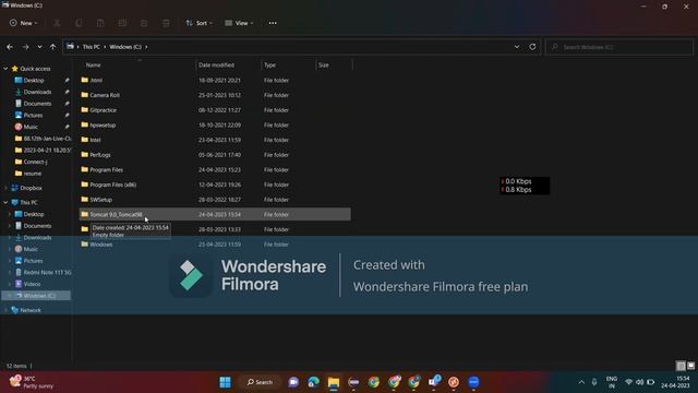 Apache tomcat web server installation | apache-tomcat-9.0.74 for windows |Java full stack | Java de смотреть онлайн