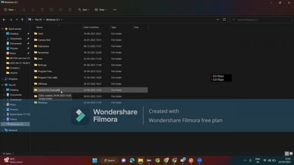 Apache tomcat web server installation | apache-tomcat-9.0.74 for windows |Java full stack | Java de