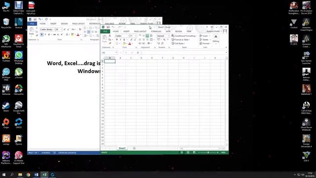 Microsoft Word and Excel lag while dragging...FIX on Windows 10 !! Working!!! смотреть онлайн
