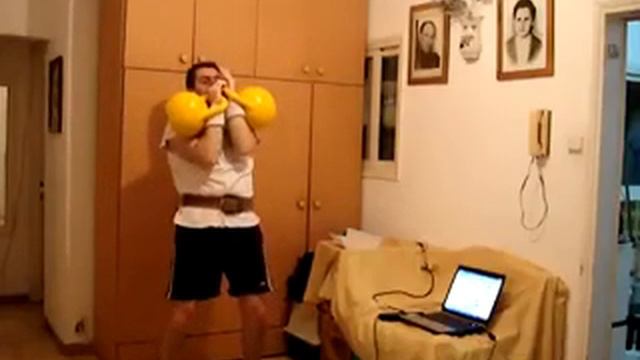 Толчок 2 * 16 кг 24 раза смотреть онлайн