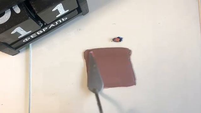 Color mixing 🎨/ Color of coffee and milk ☕/ Как получить цвет кофе с молоком при смешивании красок