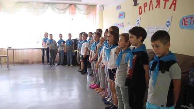 3 летняя смена 2019. Защита отрядных уголков. отряд № 10 смотреть онлайн