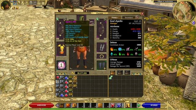 Titan Quest Atlantis| GOD Apollo v2 Build guide! смотреть онлайн