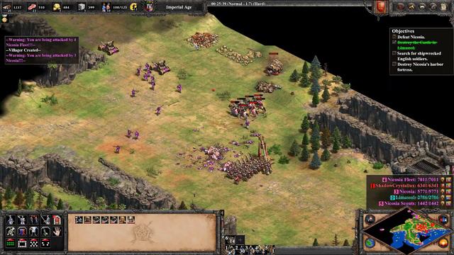 Age of Empires 2 Definitive Edition - Historical Battles "Cyprus" | Hard Playthrough смотреть онлайн