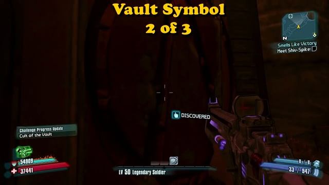 Wurmwater Cult Of The Vault Symbol Challenge Location - Borderlands 2 смотреть онлайн