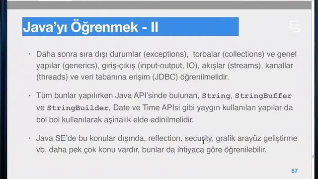 1-Java'ya Giriş 5-Java'yı Öğrenmek смотреть онлайн