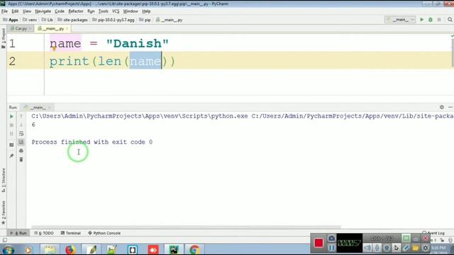 How To Use Len () Function In Python | Python Tutorial In Hindi & Urdu | Python Tutorial #16 | смотреть онлайн