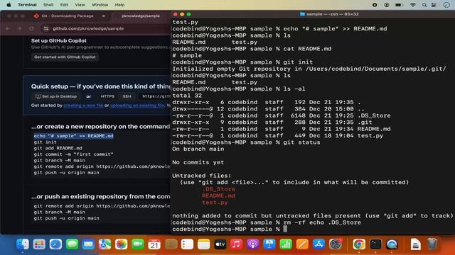How to Install and Configure Git and GitHub on Mac / MacOS (2024) смотреть онлайн