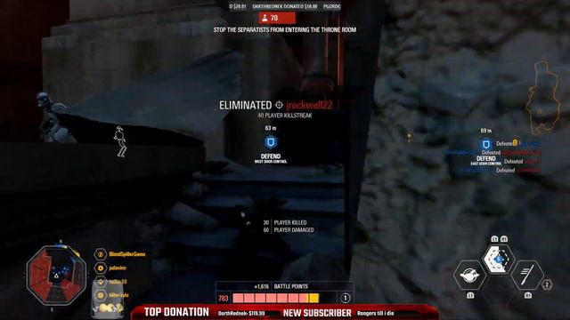 70 Yoda Killstreak (PS4) | 4K 60FPS Battlefront 2 Gameplay смотреть онлайн