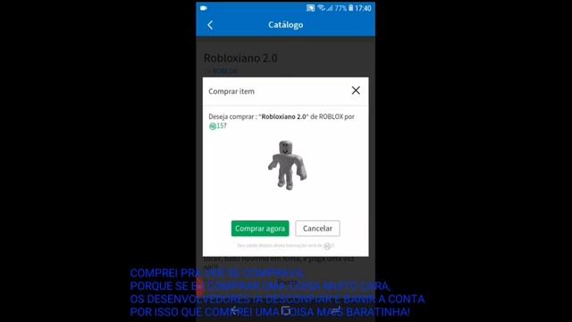NOVO APK MOD ROBLOX ( ROBUX INFINITO) 100% REAL смотреть онлайн