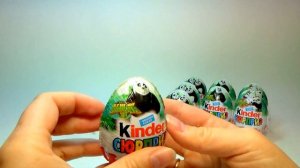 «Конг-фу Панда 3» 12 Kinder сюрпризов с лицензионной серией