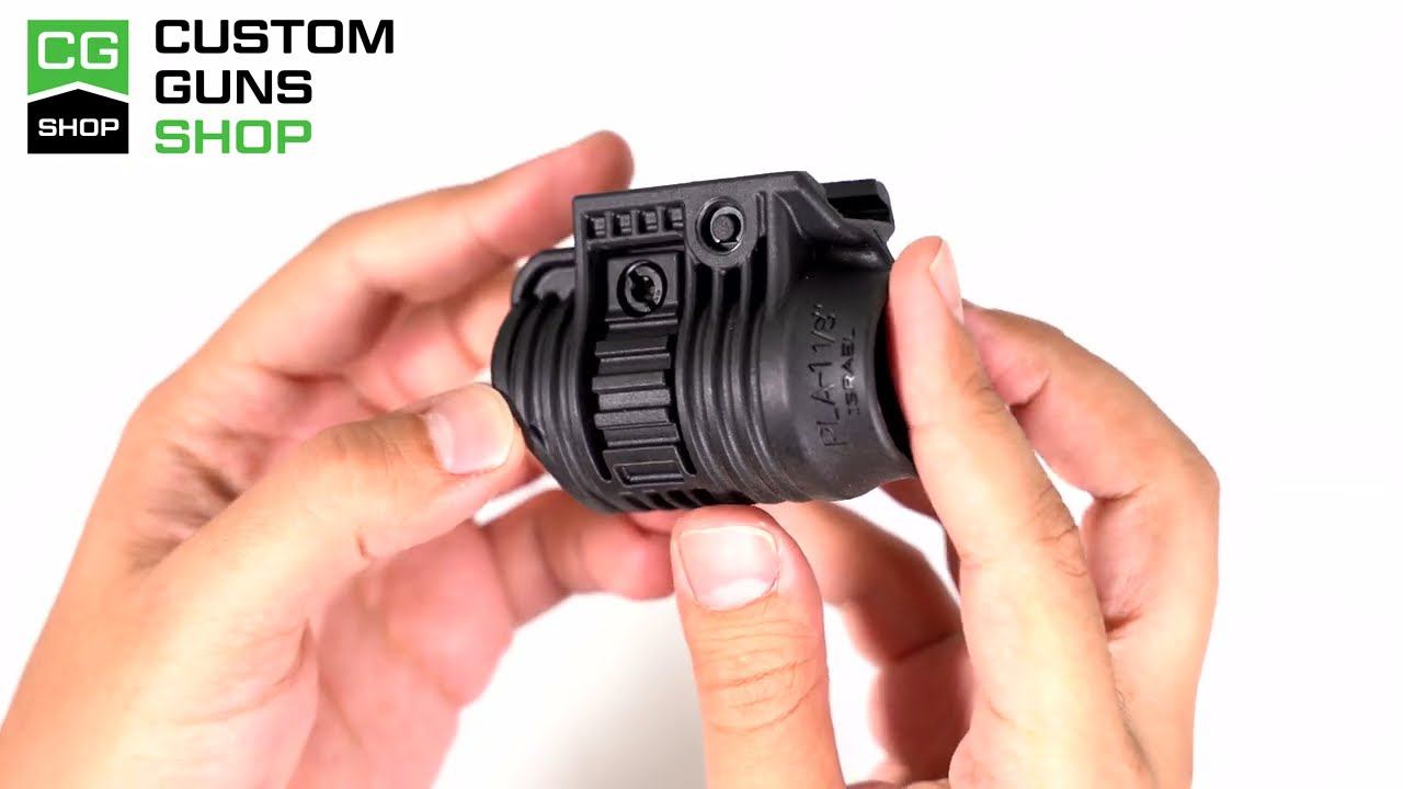 Крепление для установки подствольного фонаря PLA 1 1/8 от Fab Defense смотреть онлайн