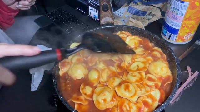 Making Homemade Food On My Volvo 860 Semi