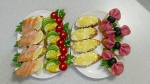 Бутерброды на праздничный стол