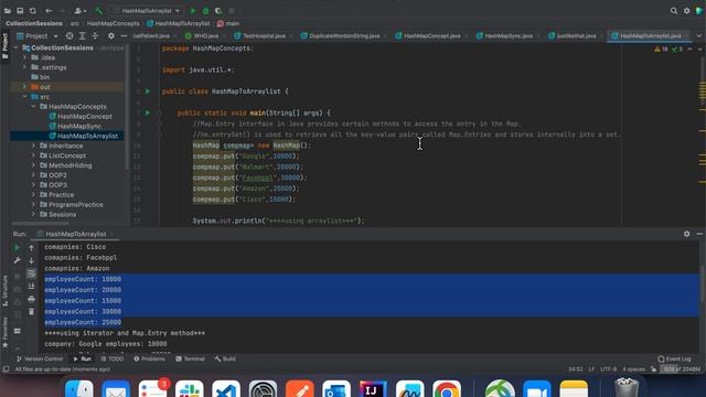 42 #13 How to convert HashMap to ArrayList in Java? смотреть онлайн
