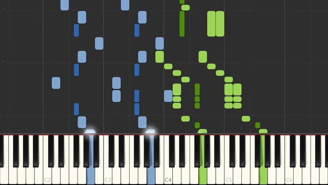 Bunny Hug Rag - George Linus Cobb [Piano Tutorial] (Synthesia) смотреть онлайн
