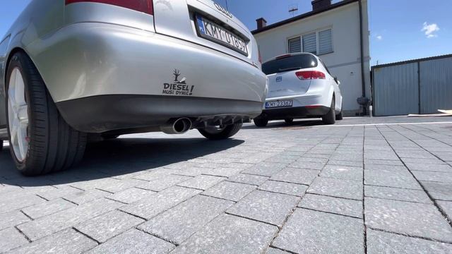 Audi A3 8L 1.9TDI straight pipe 2.75” Rolling Coal смотреть онлайн