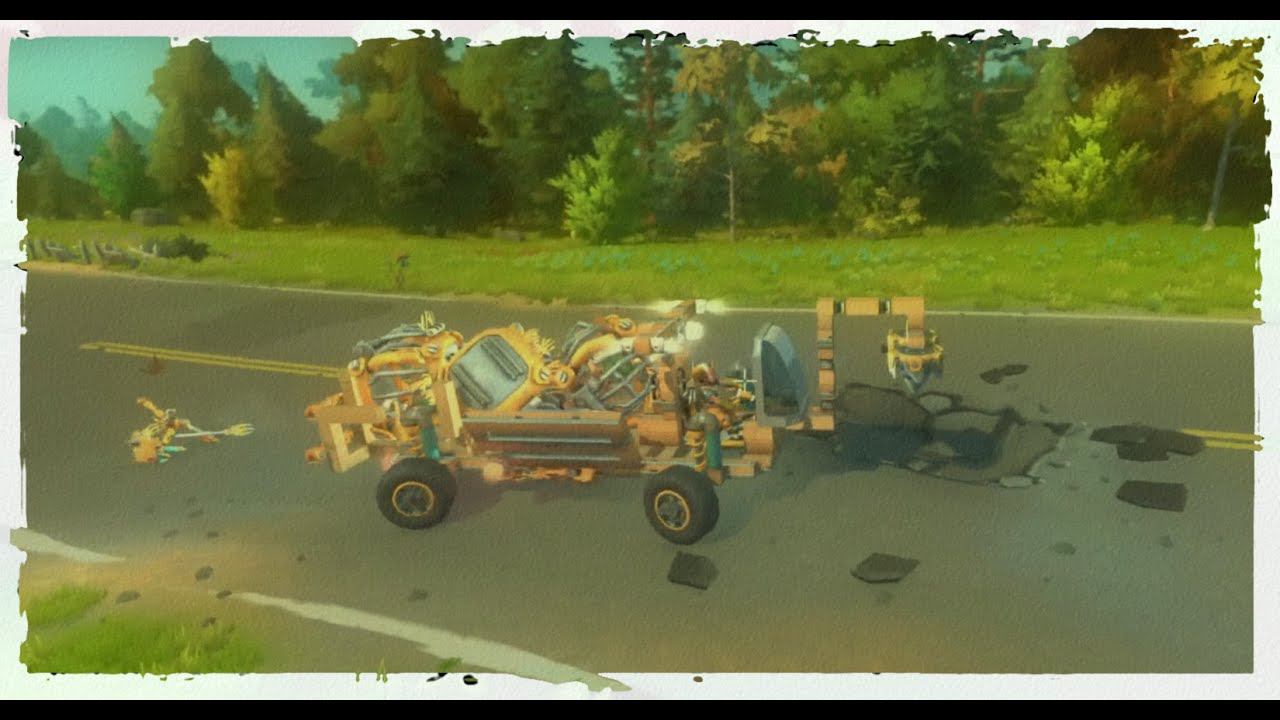 Scrap Mechanic Три дедушки и первый босс! смотреть онлайн