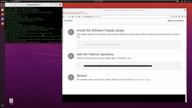 UBUNTU 20.04 LTS - From Snaps to Flatpaks смотреть онлайн