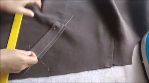 Пальто. Карман с настрочной листочкой. Часть 8