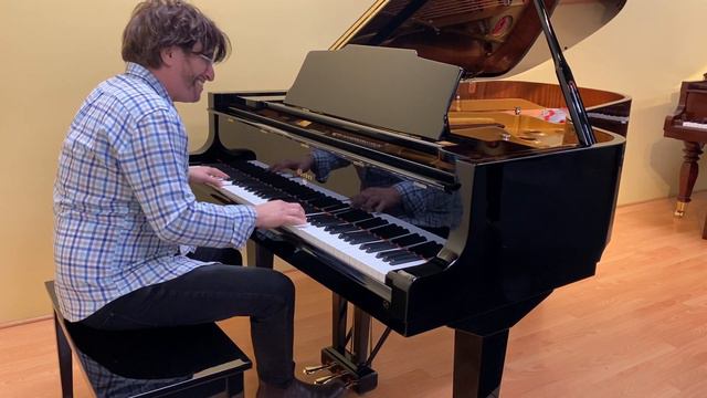 Jump by Van Halen piano cover on a Weber WG70 Semi-Concert Grand Piano смотреть онлайн