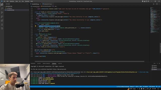 Discord.py Ep. 10 - Persistent Buttons смотреть онлайн