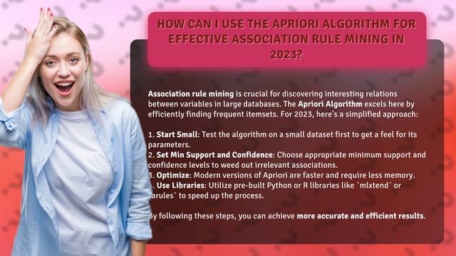How Can I Use the Apriori Algorithm for Effective Association Rule Mining in 2023? смотреть онлайн