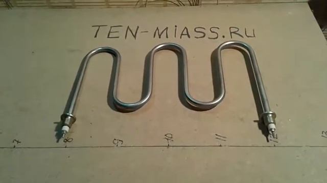 Компания Тэн-Миасс.Тэн воздушный (тэн 148 А12/2,0т220ш1/2эскиз (для электрокаменки 24) смотреть онлайн