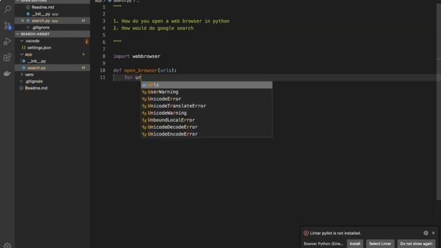 Automating Boring Stuff With Python - Search Assistant смотреть онлайн