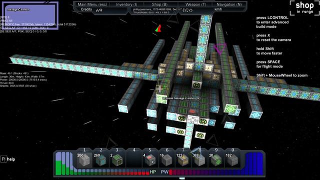 Starmade: How to use the 0C Cloaking module and Radar Jamming module смотреть онлайн