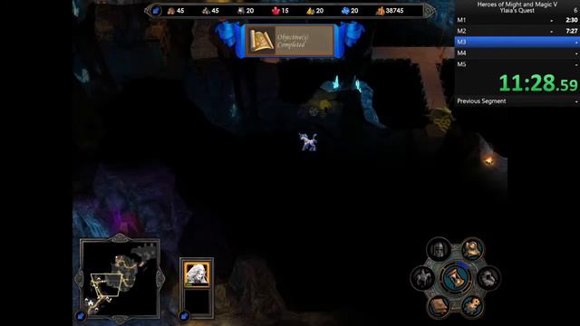 Heroes of Might and Magic V - HoF - Ylaya's Quest - Speedrun in 22:54 - Current World Record смотреть онлайн