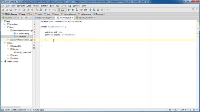 Android App Development for Beginners | Lecture 50 | SQLite Database Product in Android смотреть онлайн
