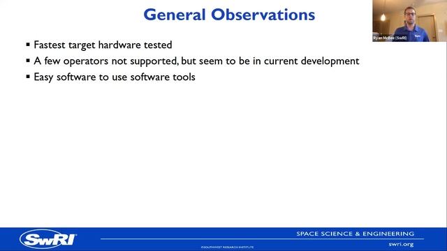 FSW 2021: Deployment of Machine Learning Algorithms on Resource-Constrained Space Hardware - R McBe смотреть онлайн