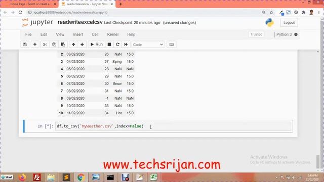 Read and Write CSV or Excel File using Pandas| How to Merge two CSV File | Pandas Tutorial in HINDI смотреть онлайн