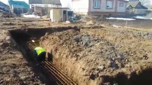 Башкоттедж  устроиство подушки под ФБС блоки