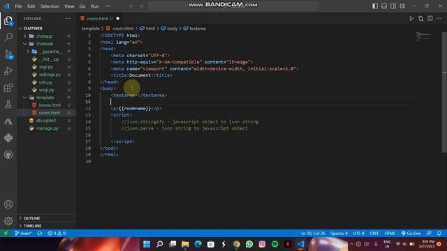 Chat website in Django using Django Channels | Introduction to Django Channels | Hindi смотреть онлайн