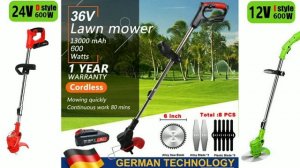 Grass Trimmer Lawn Mower Electric
