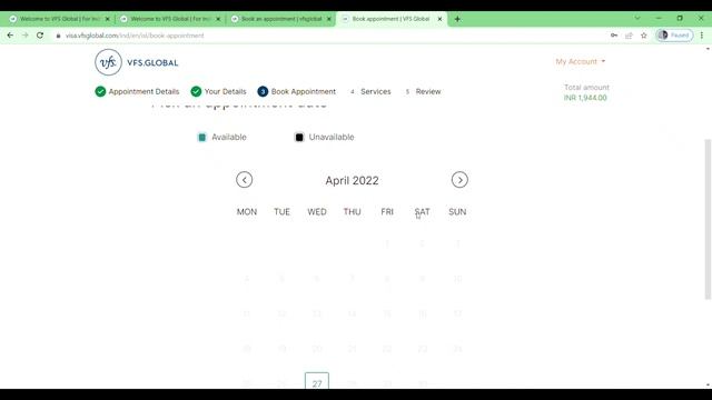 How to book a visa appointment of any country in vfs global смотреть онлайн