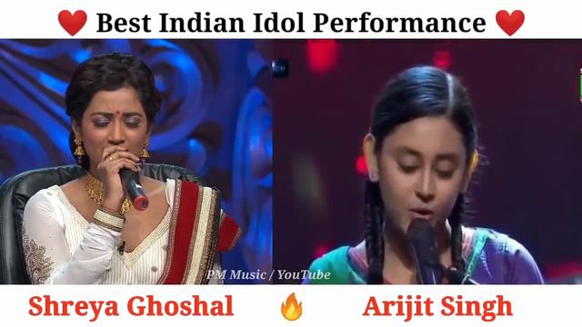 Arijit Singh And Shreya Ghoshal Live At Indian Idol | Soulful Performance | PM Music
