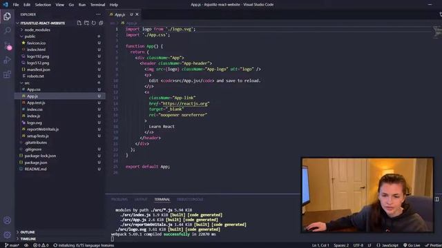 ?? How to Create a React Website! // Step by Step (GitHub, Netlify, Node JS, VS Code) смотреть онлайн